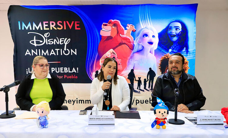 Invita gobierno estatal a habitantes de CDMX a exposición inmersiva de Disney