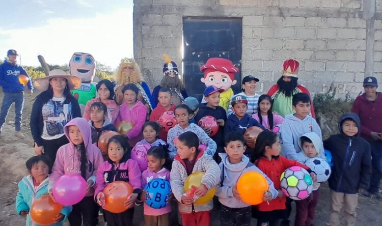 La caravana de los Reyes Magos llega a las comunidades del municipio de Cañada Morelos