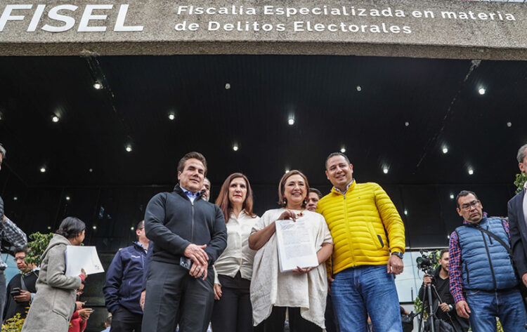 Presentan denuncia ante FISEL por posible desvío a campaña de Claudia Sheinbaum