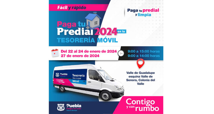 Continúa segunda etapa de Pago de Predial 2024 en Puebla Capital