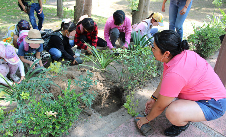 Realiza SMA recorridos, pláticas y talleres en el Jardín Botánico Tizatlán
