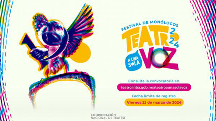 Convocan gobiernos estatal y federal al “Festival de Monólogos 2024”