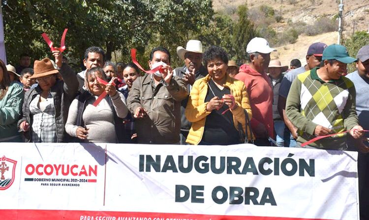 Inauguran drenaje en Malacatepec