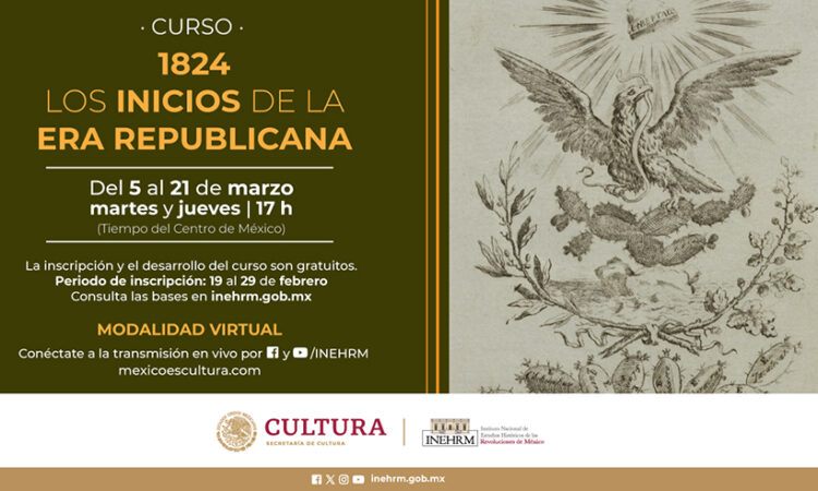 El Inehrm conmemora el bicentenario de la Constitución de 1824 con un curso