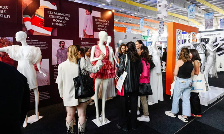 Anáhuac Puebla marca tendencia en la feria Exintex con su colección “Atlántida”