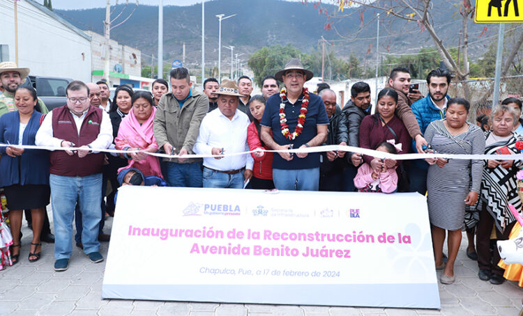 En Chapulco, Sergio Salomón entrega apoyos gratuitos del bienestar