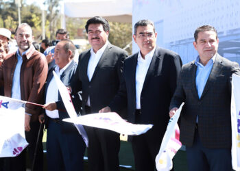 Inicia gobierno de Sergio Salomón primera fase del Sistema Metropolitano de Transporte