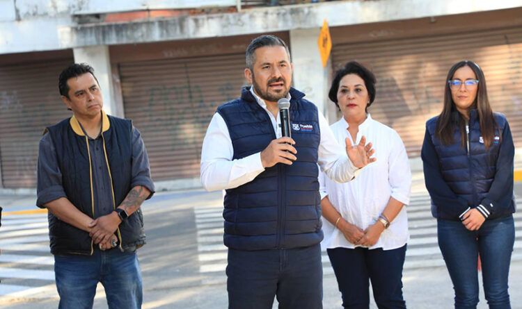 Gobierno Municipal mejora la seguridad vial en el Centro Escolar Morelos