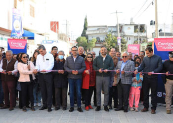 Gobierno Municipal inauguró cuatro calles rehabilitadas mediante “Construyendo Contigo”