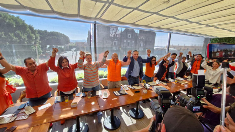Presenta Movimiento Ciudadano a sus candidatas y candidatos al senado y a diputación federal