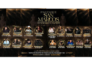 Cartel oficial Palenque San Marcos Aguascalientes 2024