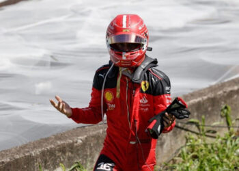 Leclerc molesto con la llegada de Hamilton a Ferrari