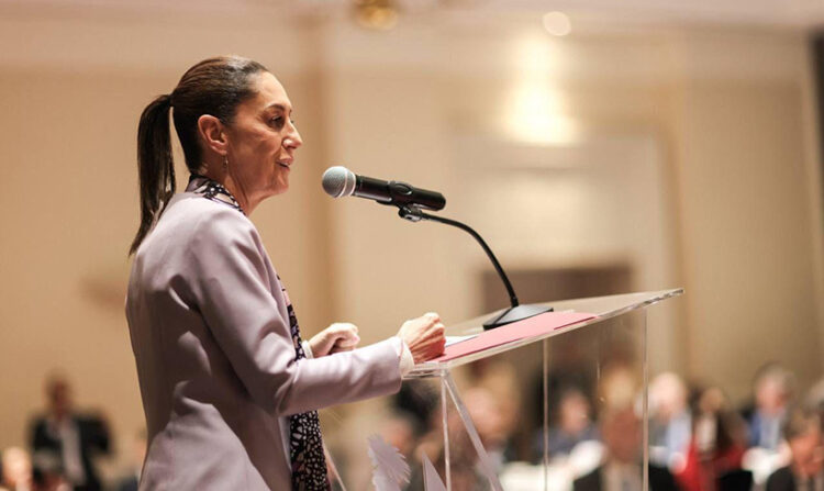 Claudia Sheinbaum destaca construcción de la paz y respeto a la soberanía de las naciones