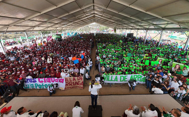 ’’Con estrategia, con honestidad vamos a seguir construyendo la paz para nuestro País’’: Claudia Sheinbaum