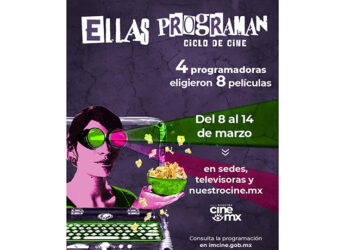 El Imcine presenta ciclo de cine y concurso de guiones en el marco del 8M