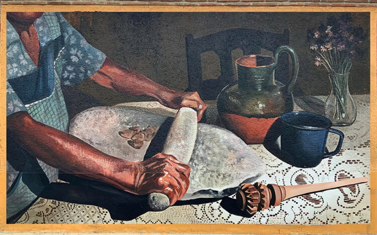 La tapatía Ale Poiré busca plasmar la energía femenina a través del muralismo