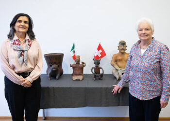 Suiza restituye 24 piezas arqueológicas a México