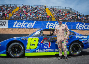 Duro contacto, terminó con buena actuación de Rodrigo Rejón en inicio de NASCAR México Series 2024