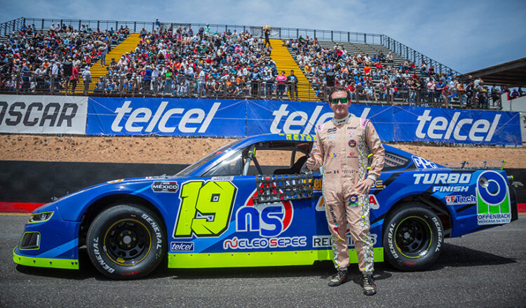 Duro contacto, terminó con buena actuación de Rodrigo Rejón en inicio de NASCAR México Series 2024
