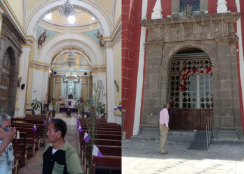 Se revisaron templos para dar seguridad a visitantes en días Santos
