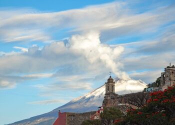Continúa la actividad del Popocatépetl y sigue en semáforo Amarillo