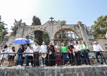 Se realiza visita de supervisión en el Ex Convento de San Miguel Arcángel en Huejotzingo