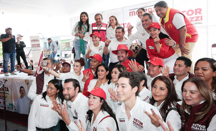 Alejandro Armenta respalda la candidatura de Victor Galeazzi a la Presidencia Municipal de San Andrés Cholula