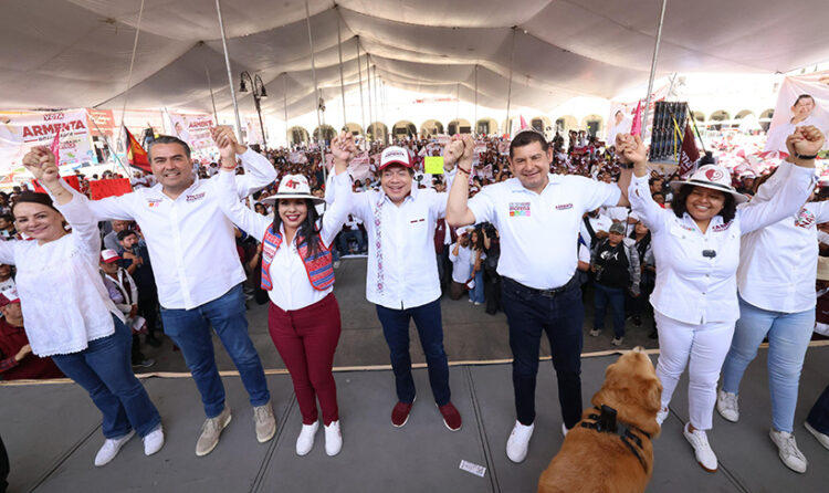 Con la magia de los Cholultecas, la 4T en unidad se consolidará en Puebla: Armenta