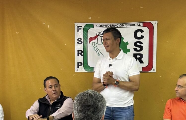 Rafael Cañedo sostuvo una reunión con la Confederación Sindical Republicana