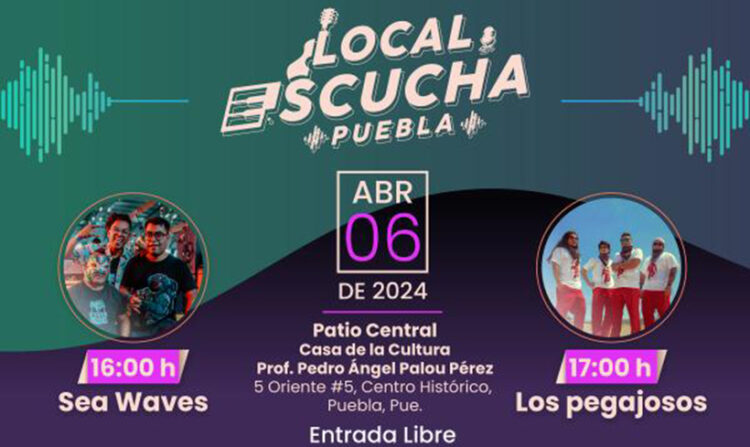 Ofrecerán artistas poblanos conciertos en Casa de la Cultura
