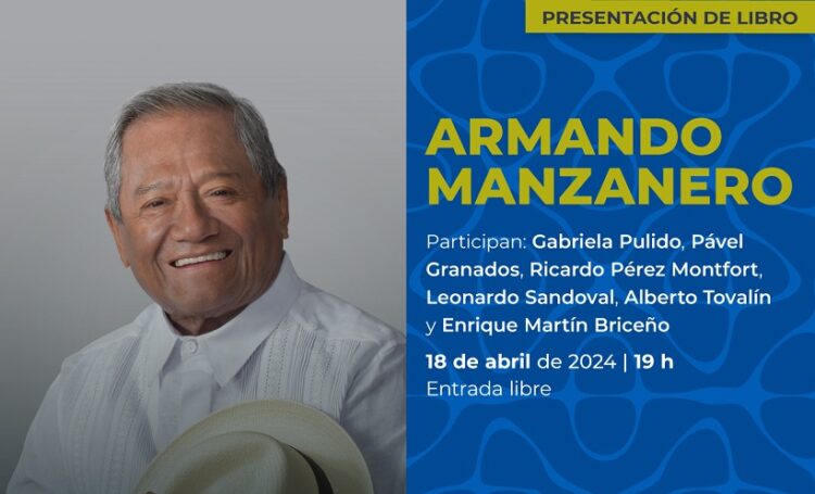 Se presenta el libro Armando Manzanero, en la Fonoteca Nacional