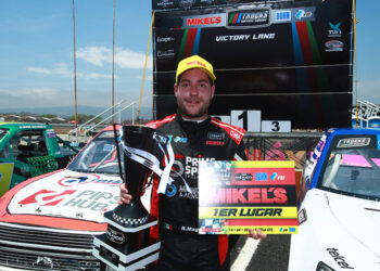 Rodrigo Maggio, hace valer el liderato de Trucks México Series y se queda con el triunfo en Chiapas