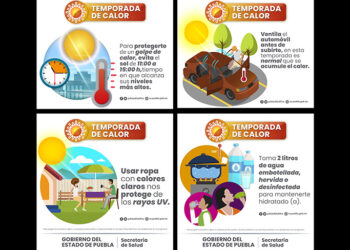 Por temporada de calor, Secretaría de Salud pide extremar precauciones