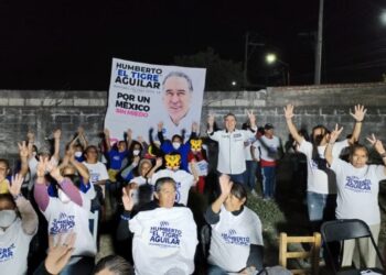 Humberto Aguilar acude a los arranques de campaña en San Gregorio Atzompa y San Andrés Cholula