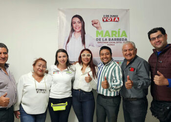 Se inauguró la casa de campaña de María de la Barreda, candidata a diputada local del distrito 17 por la Coalición Sigamos Haciendo Historia