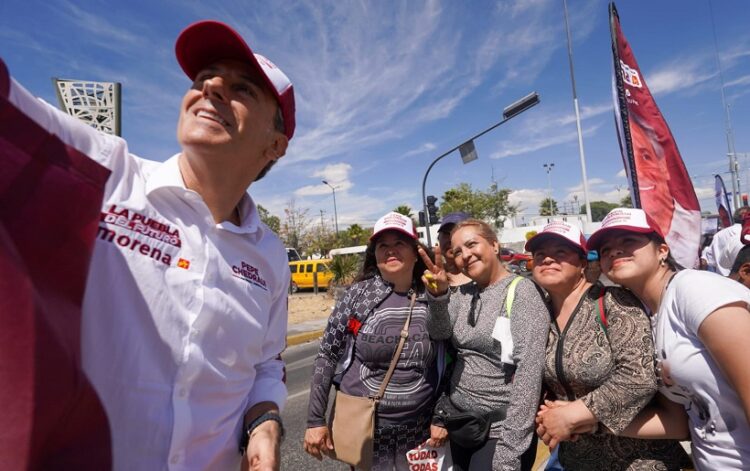 Pepe Chedraui recorre Clavijero y Amalucan