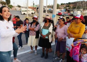 Seguridad, violencia a mujeres y falta de agua, principales peticiones hechas a Grace Palomares
