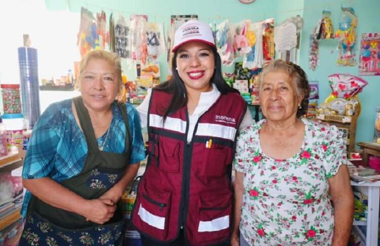Tonantzin Fernández, 19 días recorriendo San Pedro Cholula