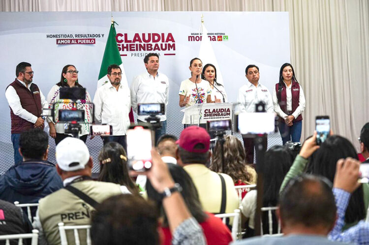 Claudia Sheinbaum anuncia proyectos de movilidad urbana, desarrollo rural y abastecimiento de agua para fortalecer el desarrollo en Hidalgo