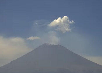 Don Goyo 60 exhalaciones sin caída de ceniza