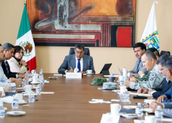 Trabajar de manera coordinada para mantener la tranquilidad en Puebla