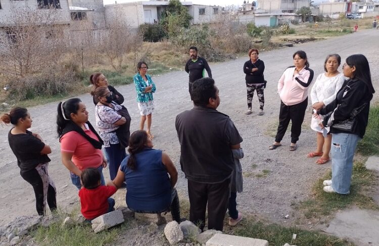 Colocarán drenaje en colonia del norte de Puebla