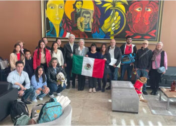 Ya está en México la delegación diplomática que se encontraba en Ecuador