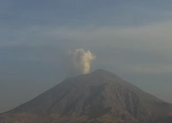 Don Goyo en calma y sin caída de ceniza en municipios