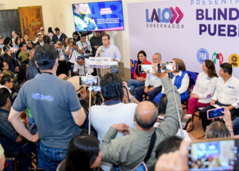 No más abrazos a los delincuentes, vamos a blindar Puebla: Mario Riestra