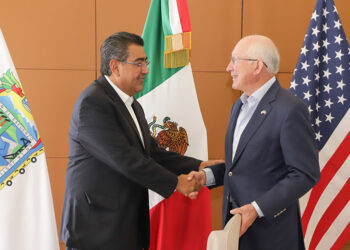 Reunión de trabajo del Gobernador con el Embajador de EU Ken Salazar