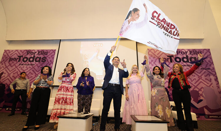 Mujeres refrendan apoyo a Sheinbaum y establecen alianza con Armenta