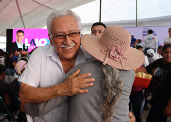 Cierra campaña Lisandro Campos junto a Lalo Rivera en Tepexi