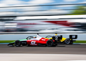 Salvador de Alba Jr., con Top-10 de INDY NXT en el “Indianapolis Grand Prix”