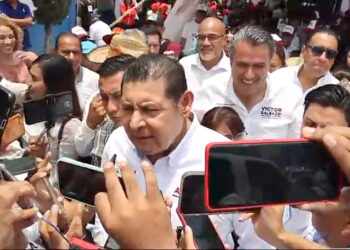 Mi solidaridad con Eduardo Rivera por el hecho ocurrido en el fraccionamiento donde vive: Armenta